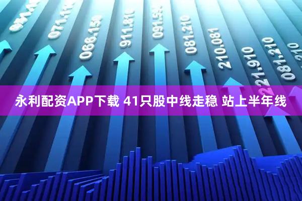 永利配资APP下载 41只股中线走稳 站上半年线